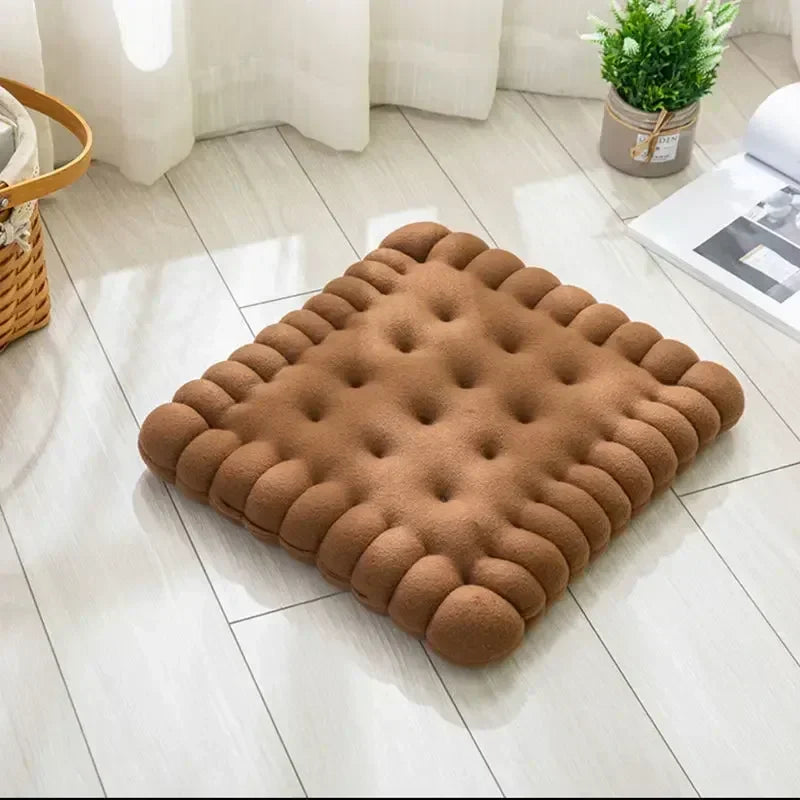 Afralia™ Biscuit Sofa Cushion: Soft Chair Seat Cushion for Home Decor and Living Room