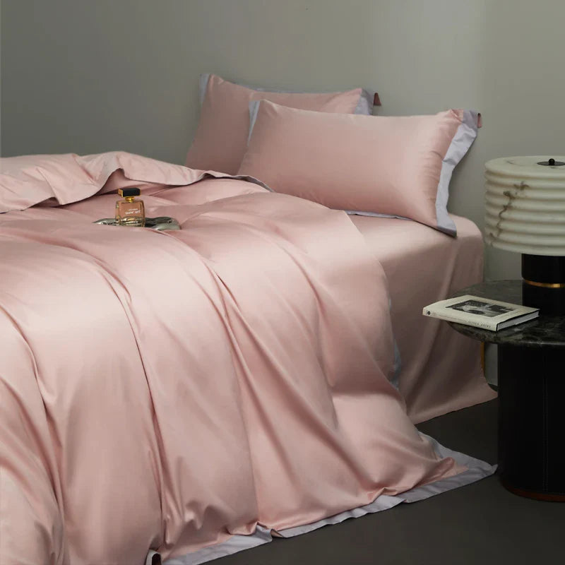 Afralia™ Egyptian Cotton Hotel Style Bedding Set 1000TC Queen King Duvet Cover Sheet Pillowcases