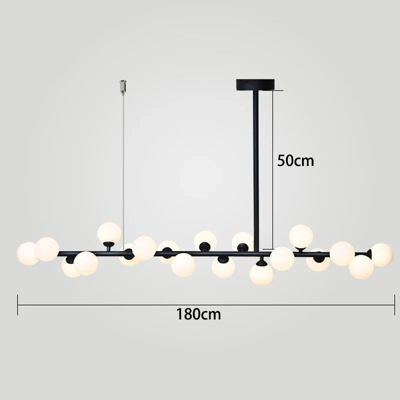Afralia™ Modern LED Pendant Light Chandeliers for Living and Dining Room