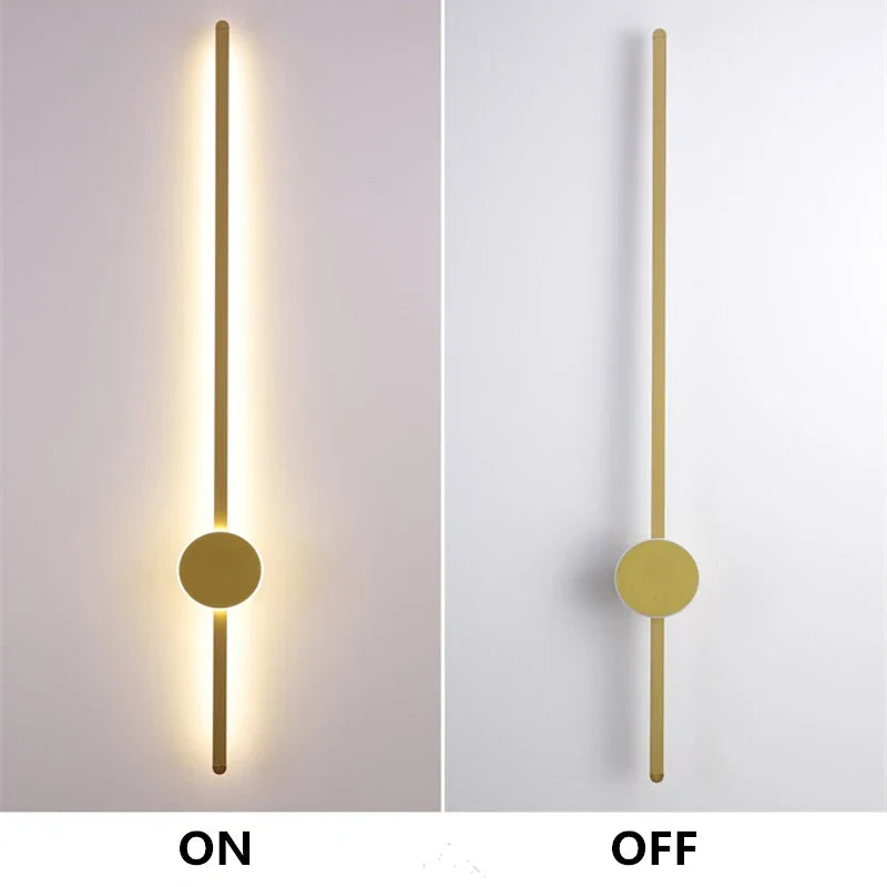 Afralia™ Modern LED Wall Lights for Room Interior Decor Sconces Stair Lighting Bedroom Living Room