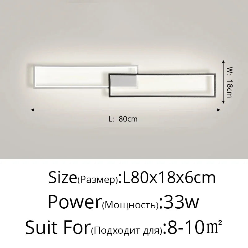 Afralia™ LED Ceiling Light: Modern Fixture for Living Room, Kitchen & Hallway Lighting