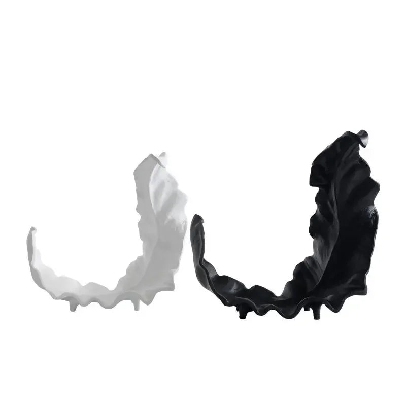 Afralia™ Leaf Tray Resin Bowl: Handcrafted Desktop Storage & Home Decor