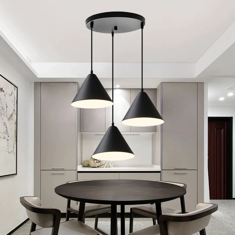 Afralia™ Modern Nordic Pendant Light for Kitchen Dining Room Chandeliers