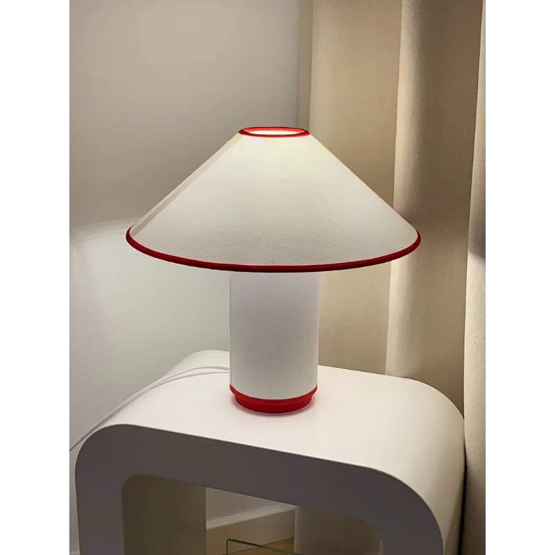 Afralia™ Retro Cotton Table Lamp for Stylish Home Decor