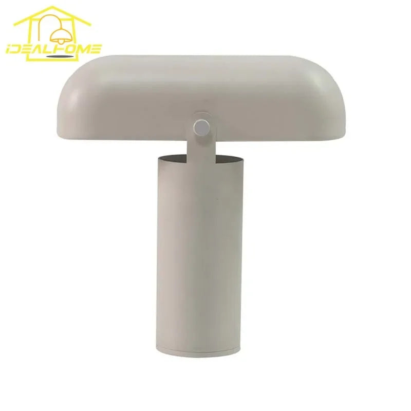 Afralia™ LED Rechargeable Table Lamp Touch Switch Minimalist Modern Light for Bedroom, Living Room