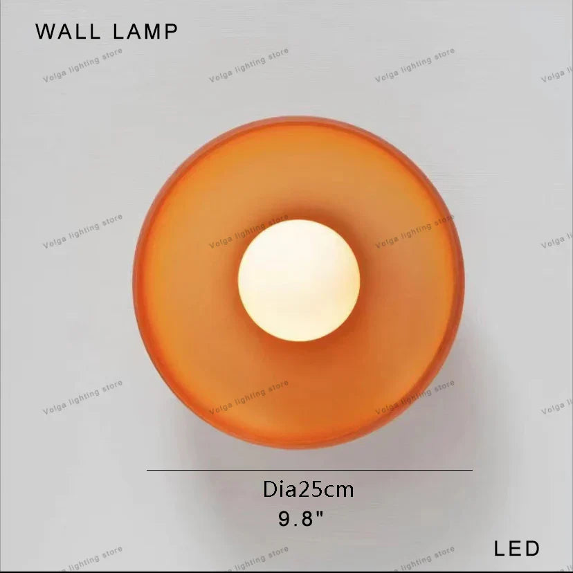 Afralia™ Nordic Glass Pendant Lights - Dimmable LED Ceiling Lamps for Dining Room