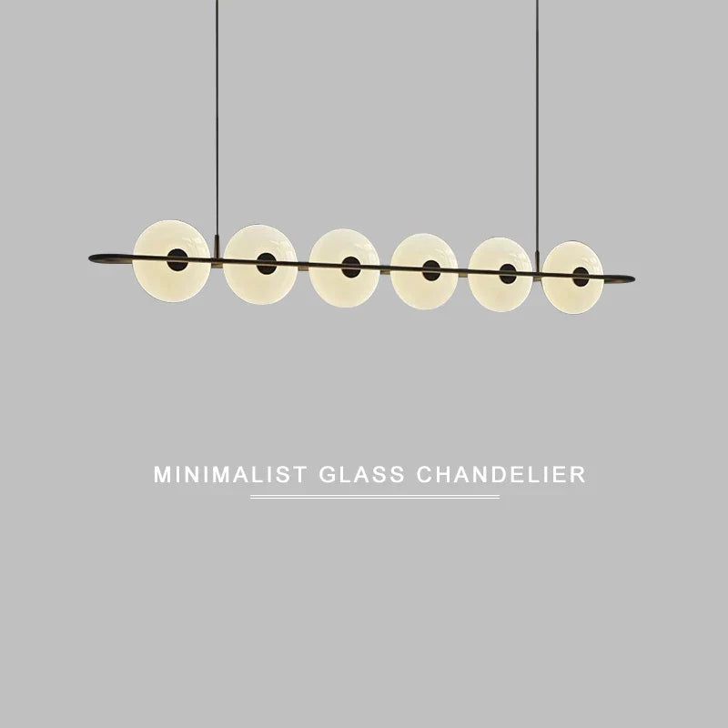 Afralia™ Luxury Aluminum Glass Pendant Light 2025 for Dining Room & Bar Decor.