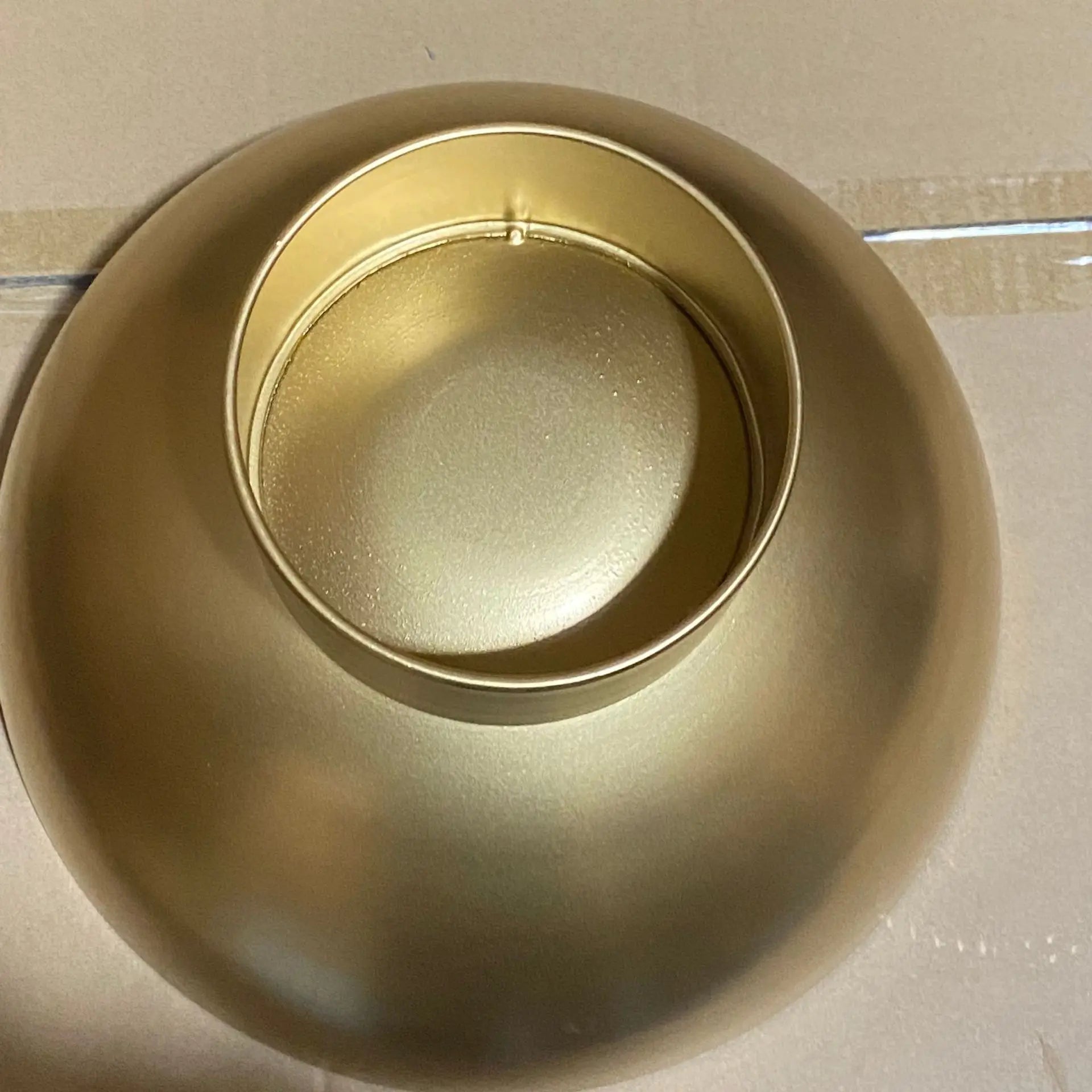 Afralia™ Tall Orchid Flowerpot Vase Golden Metal Balcony Decor Arrangement