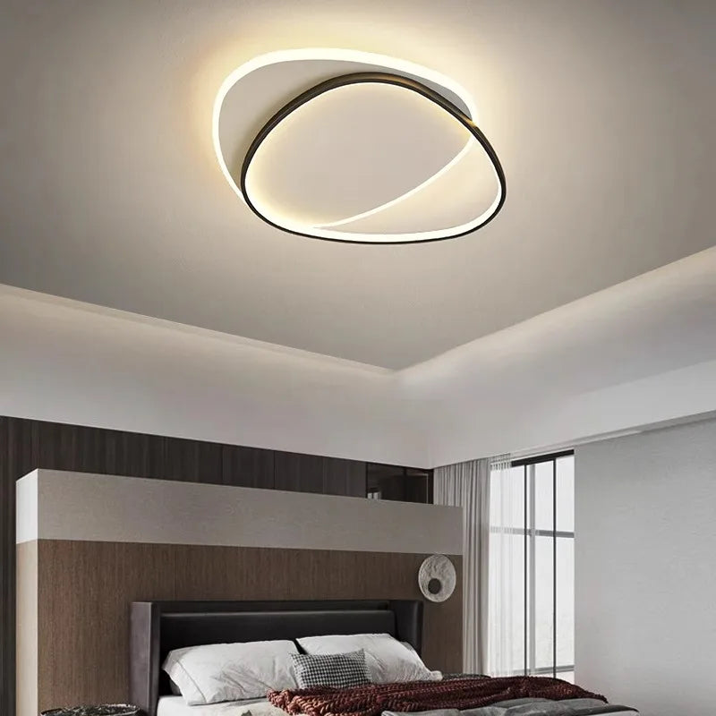 Afralia™ LED Ceiling Lights: Modern Round Lamps for Bedroom, Living Room, Study - Indoor Lighting Fixtures