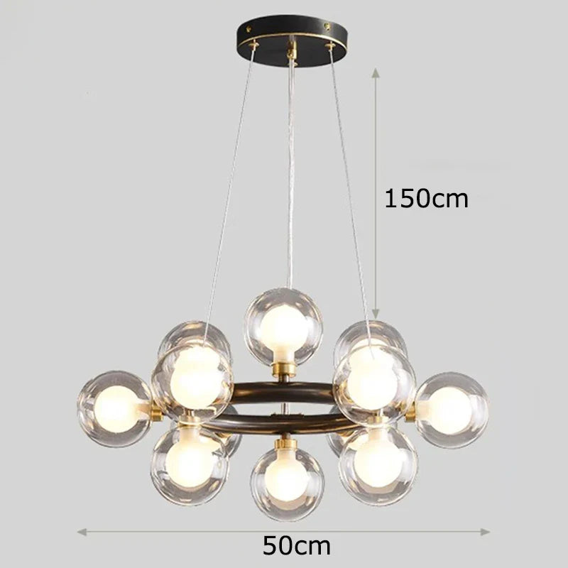 Afralia™ LED Pendant Chandeliers for Modern Living and Dining Room Lighting