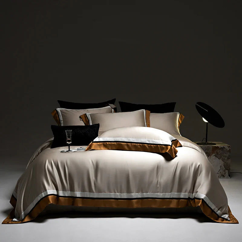 Afralia™ Silky Eucalyptus Fiber Summer Bedding Set - Soft, Cool, Skin-Friendly