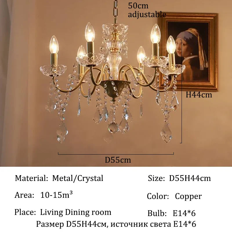 Afralia™ Crystal Ceiling Chandelier: Luxury Modern Living Room Decor Hanging Light