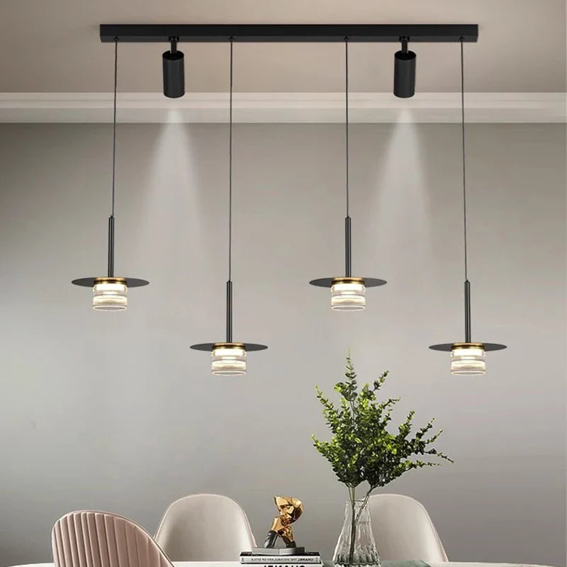 Afralia™ Modern LED Pendant Chandeliers for Living & Dining Room Lighting