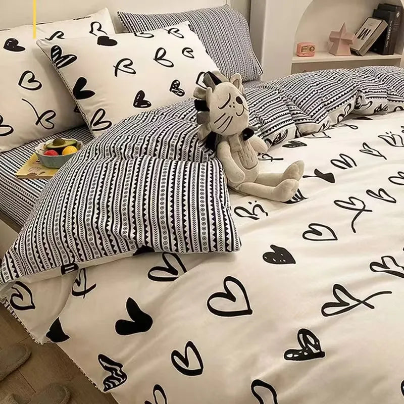 Afralia™ Tie Dye Print Quilt Cover: Super Soft Summer Comforter for Naked Sleeping