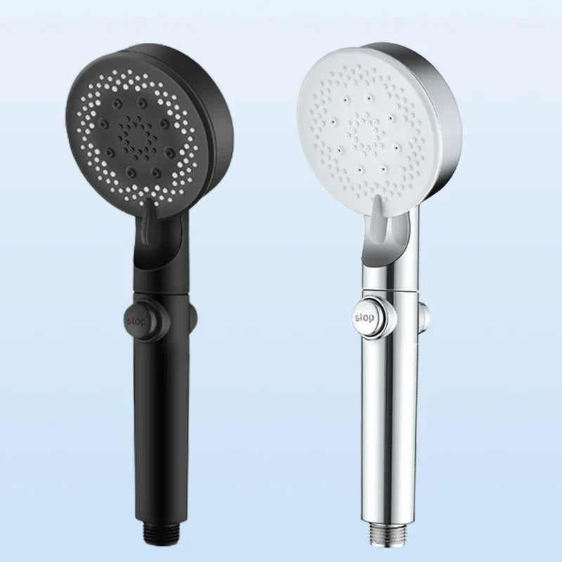 Afralia™ Adjustable High-pressure Shower Head - 5 Modes, One-key Stop Water, Water-saving Hand-held