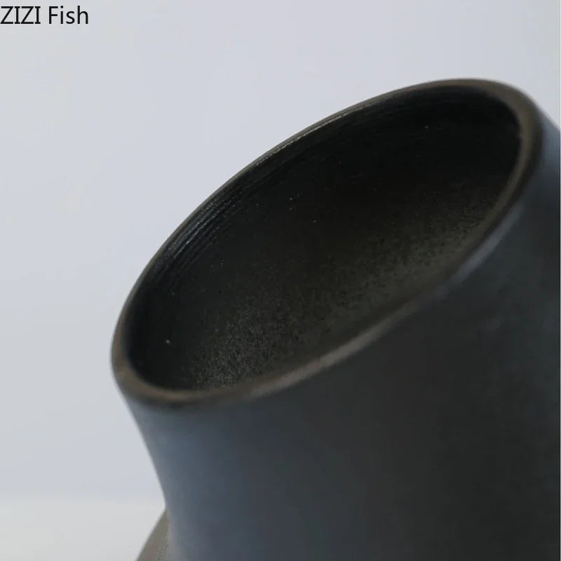 Afralia™ Ceramic Vase: Elegant Flower Arrangement for Desktop Decor Aesthetic