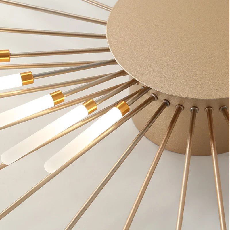 Afralia™ Modern LED Chandelier for Bedrooms & Living Rooms - Stylish Ceiling Lighting Fixtures