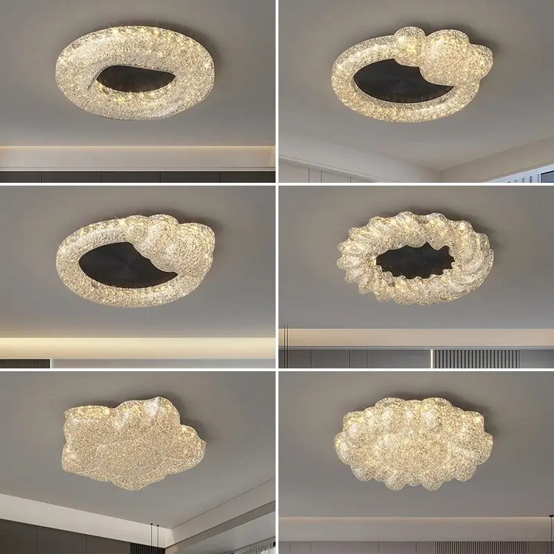 Afralia™ Crystal Chandelier: Modern LED Hanging Light for Home & Hotel Décor