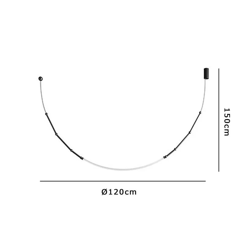 Afralia™ LED Chandelier: Modern Minimalist Design for Luxury Home Decor