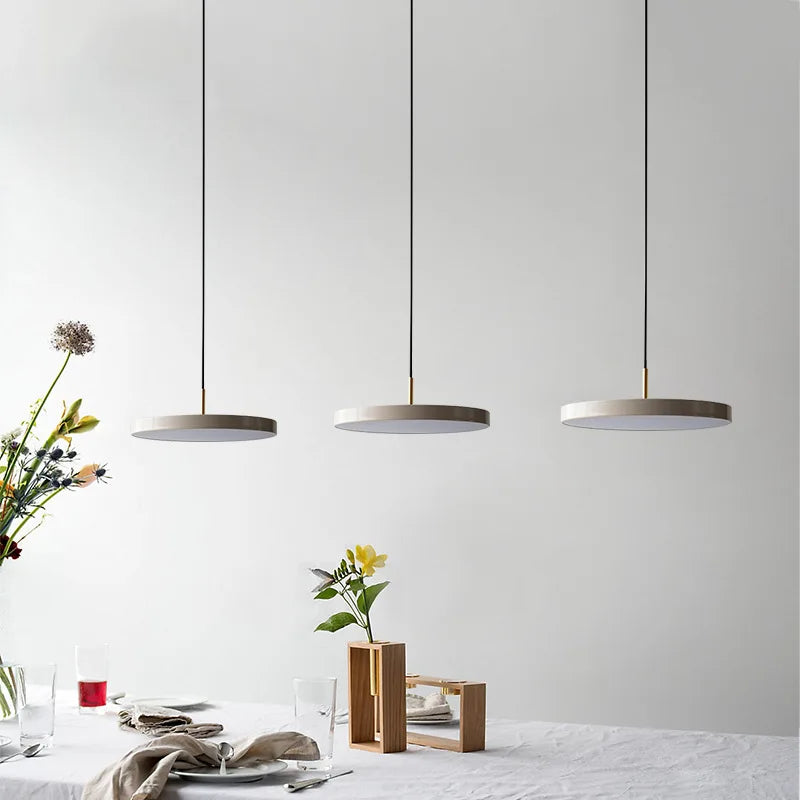 Afralia™ Nordic Metal Pendant Lights