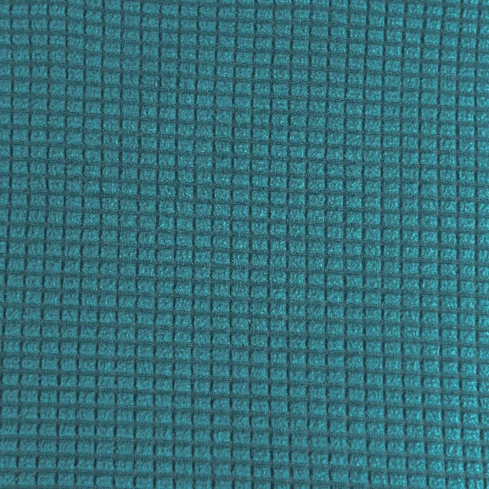 Afralia™ Blue Quilted Chair Cover Slipcover Stretch Elastic Chair Protector for Banquet