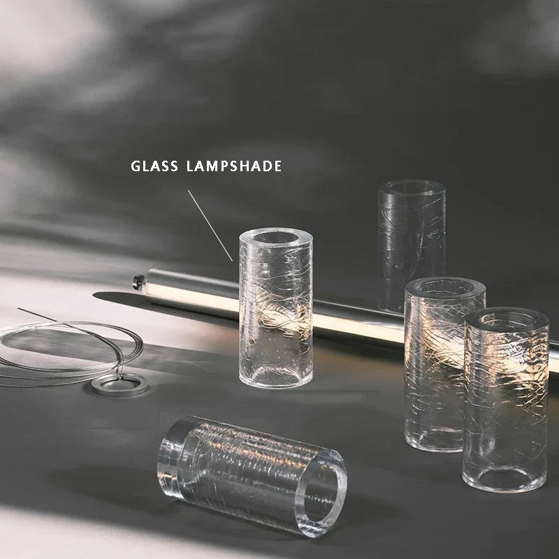 Afralia™ Glass LED Chandelier: Modern Italian Design for Dining Room, Kitchen Island, or Home Luxury