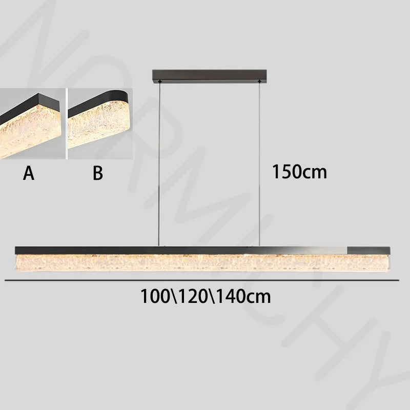 Afralia™ LED Pendant Chandelier for Stylish Bedroom Decor