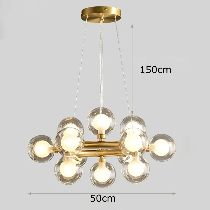 Afralia™ LED Pendant Chandeliers for Modern Living and Dining Room Lighting