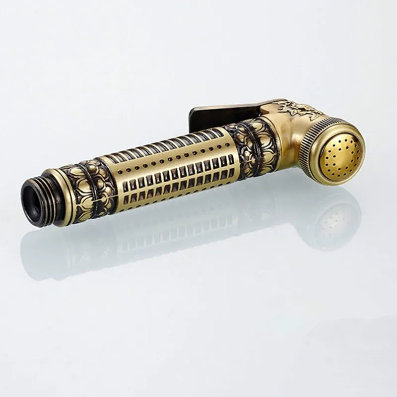 Afralia™ Brass Bidet Shattaf System for Hygienic Washing and Anal Shower