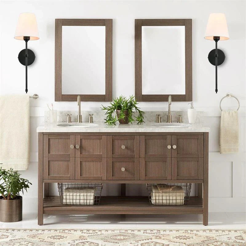 Afralia™ Contemporary LED Wall Lamp Bathroom Mirror Bedroom Decor Sconce