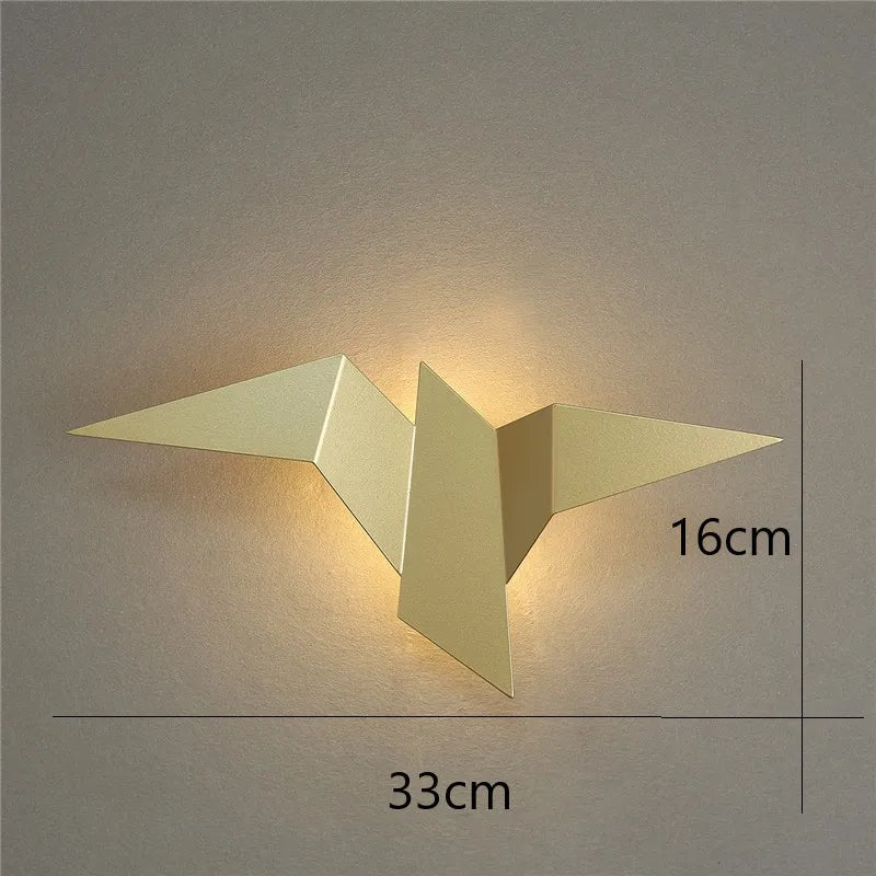 Afralia™ Nordic Bird Wall Lamps | Modern LED Wall Lights for Home Decor