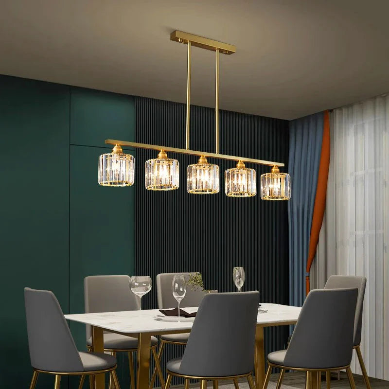 Afralia™ LED Pendant Chandelier for Home Salon Bedroom Decor