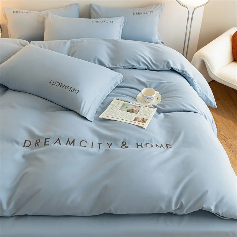 Afralia™ Nordic Cotton Bedding Sets for Cozy Summer Sleep