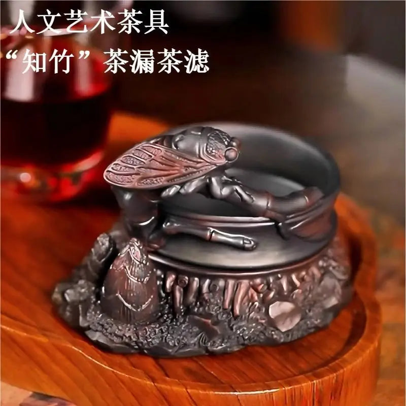 Afralia™ Purple Pottery Tea Set and Accessories for Tea Ceremony, Tea Pet Ornaments