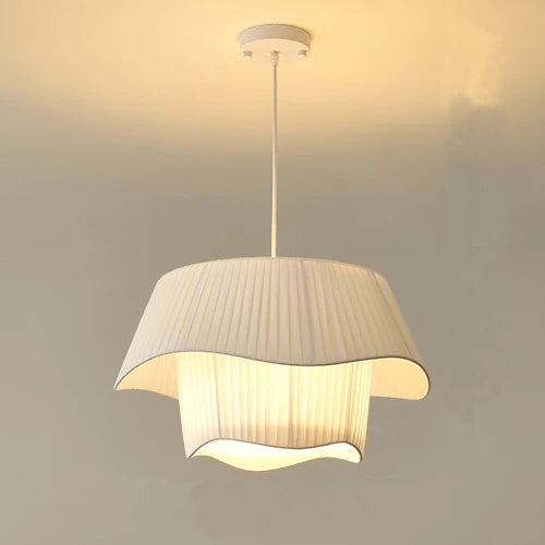 Afralia™ Fabric Pendant Light Designer Hanging Lighting Chandelier Fixture