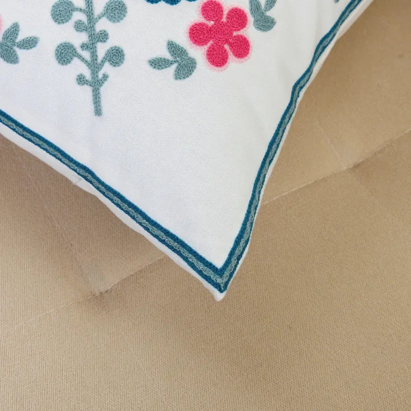 Afralia™ Embroidery Body Pillow: Nordic Comfort for Home & Office