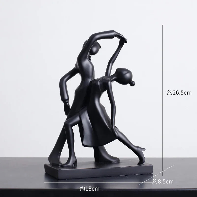 Abstract Figures Sculpture Modern Minimalism Decor Room Crafts Afralia™ Aesthetics