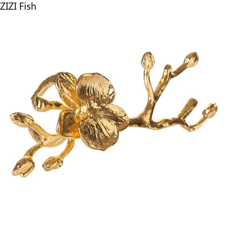 Afralia™ Stainless Steel Napkin Rings for Dining Table and Restaurant, Set of 2