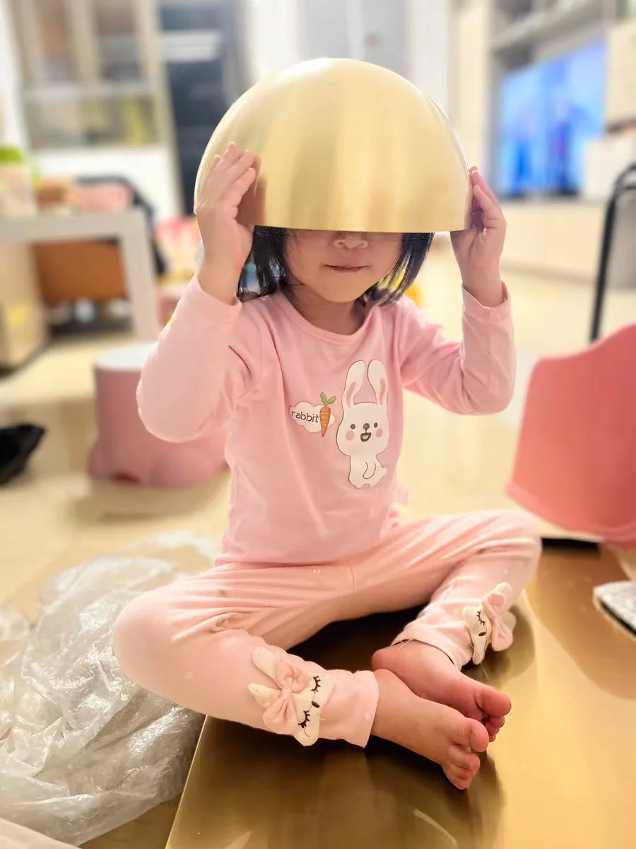 Afralia™ Copper Chandelier: Nordic Minimalist Gold Pendant Lamp, Luxurious Indoor Decor