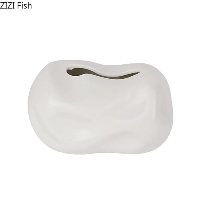 Afralia™ Ceramic Tissue Box: Stylish Table Decoration for Home or Office