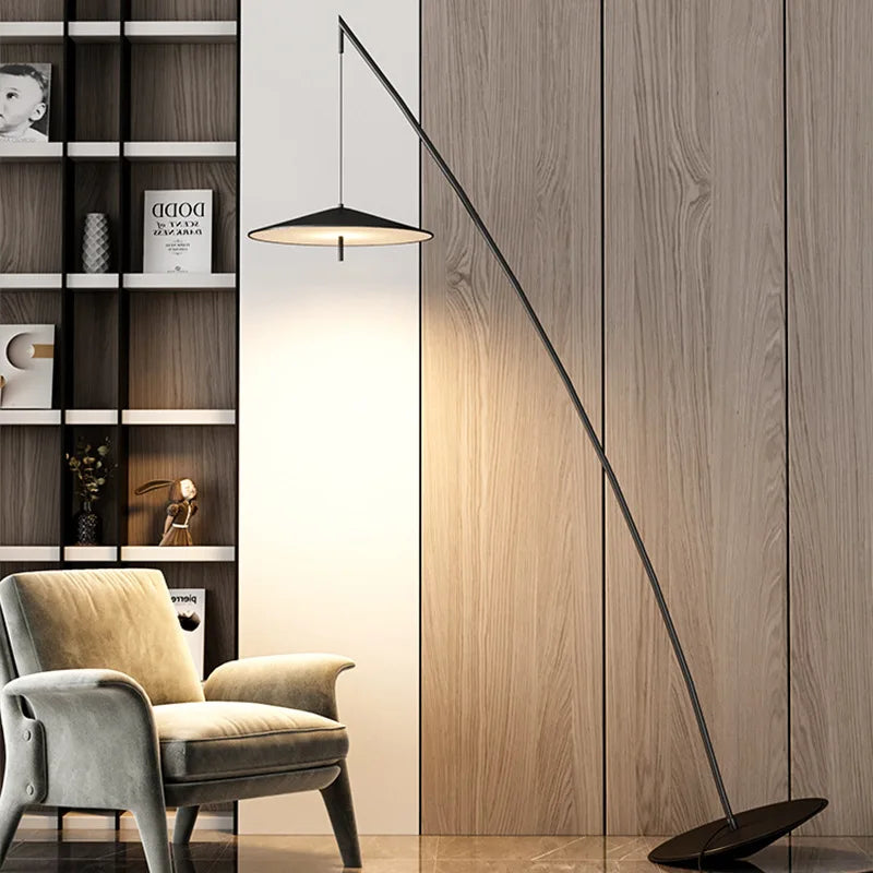 Afralia™ Minimalist Floor Lamp 2024 Living Room Standing Light Standard Tall Home Decor