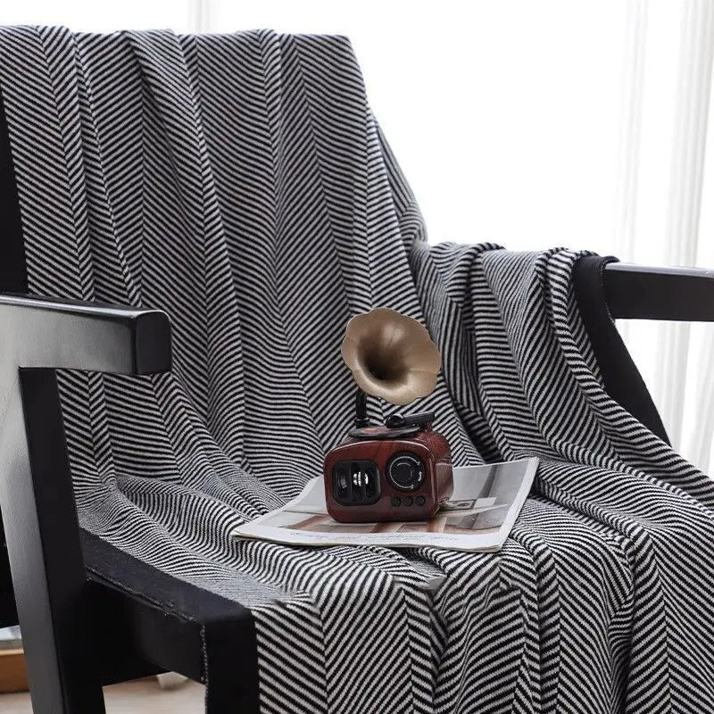 Afralia™ Summer Knit Blanket: Cozy Sofa Cover for Home, Hotel & Office