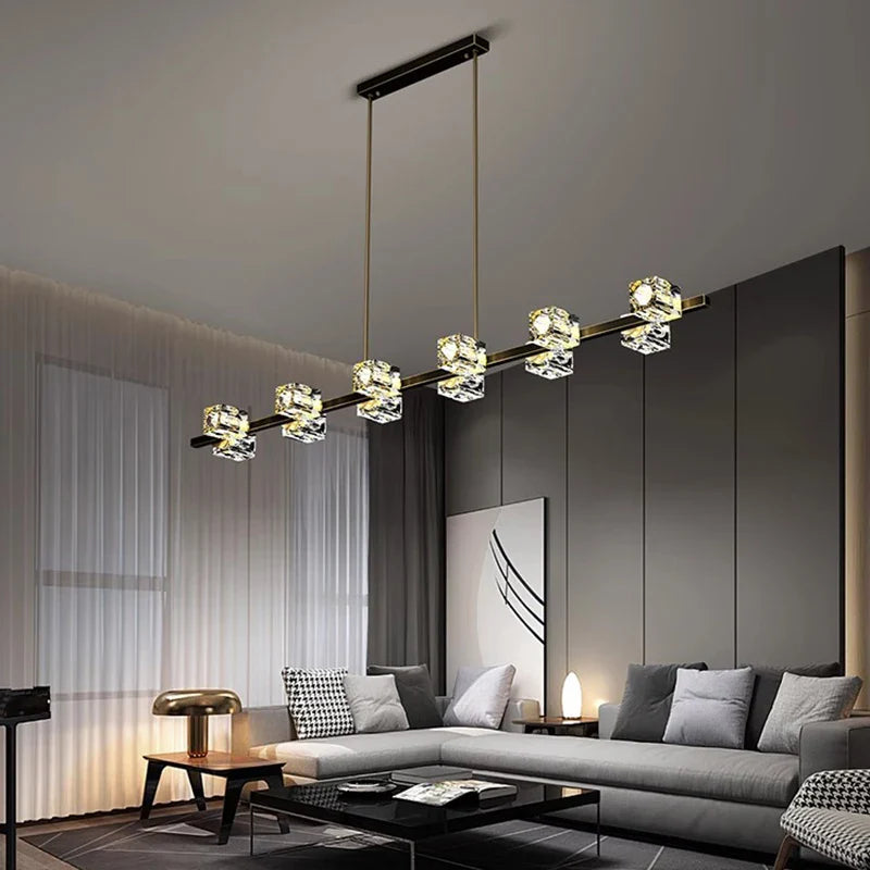 Afralia™ Modern LED Pendant Light Chandeliers for Living Room & Dining Room
