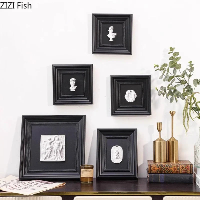 Venus Figure Plaster Statue Wall Ornament by Afralia™ for Living Room Decoration