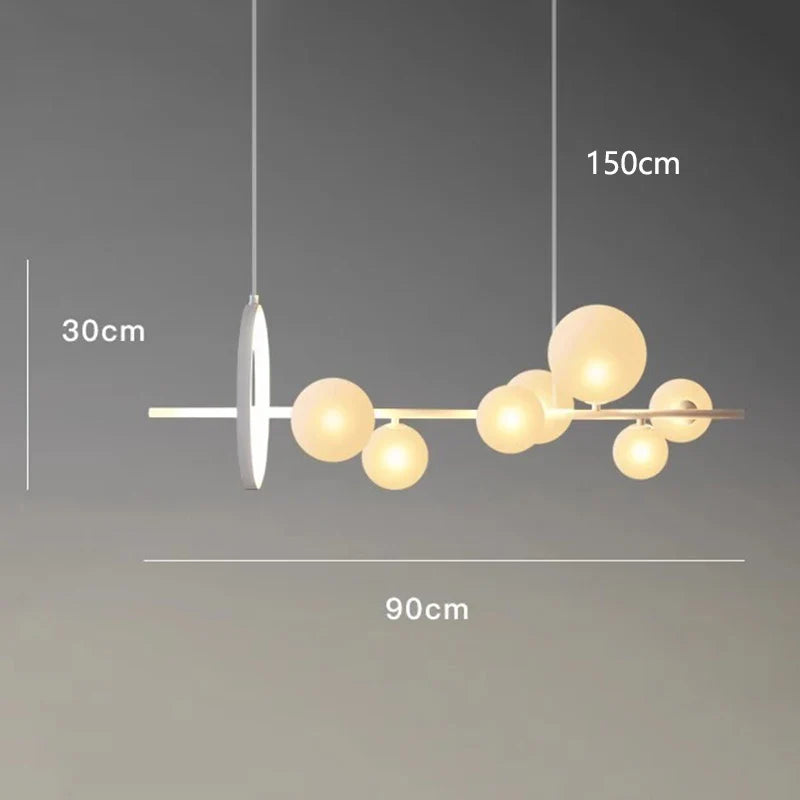 Afralia™ Modern LED Pendant Light for Home Decor and Indoor Lighting