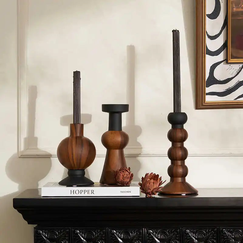 Afralia™ Marble Candle Holder: Elegant Wedding & Home Decor
