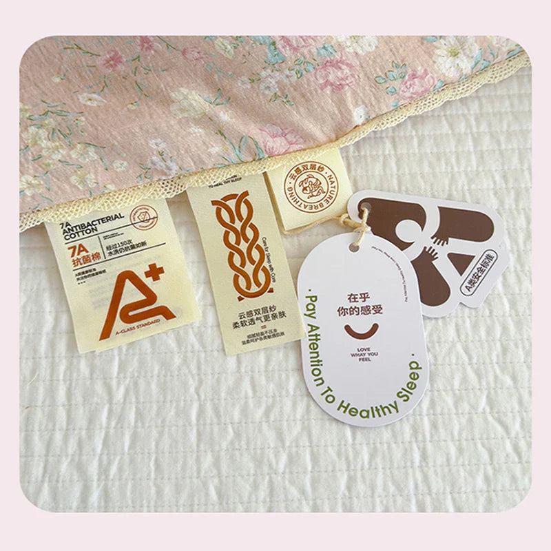 Afralia™ Summer Comforter: Sweet Printed Air-Condition Queen King Beds, Soft Skin-Friendly Breathable Blanket