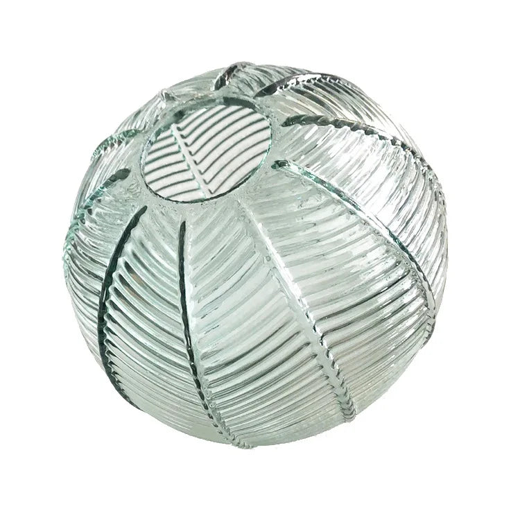 Green Glass Ball Pendant Lighting for Home Decor by Afralia™