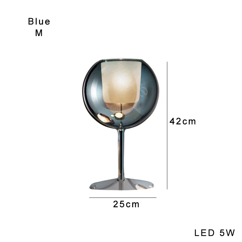Afralia™ Glass Gold Table Lamp: Luxury Designer Desk Light for Elegant Living Spaces