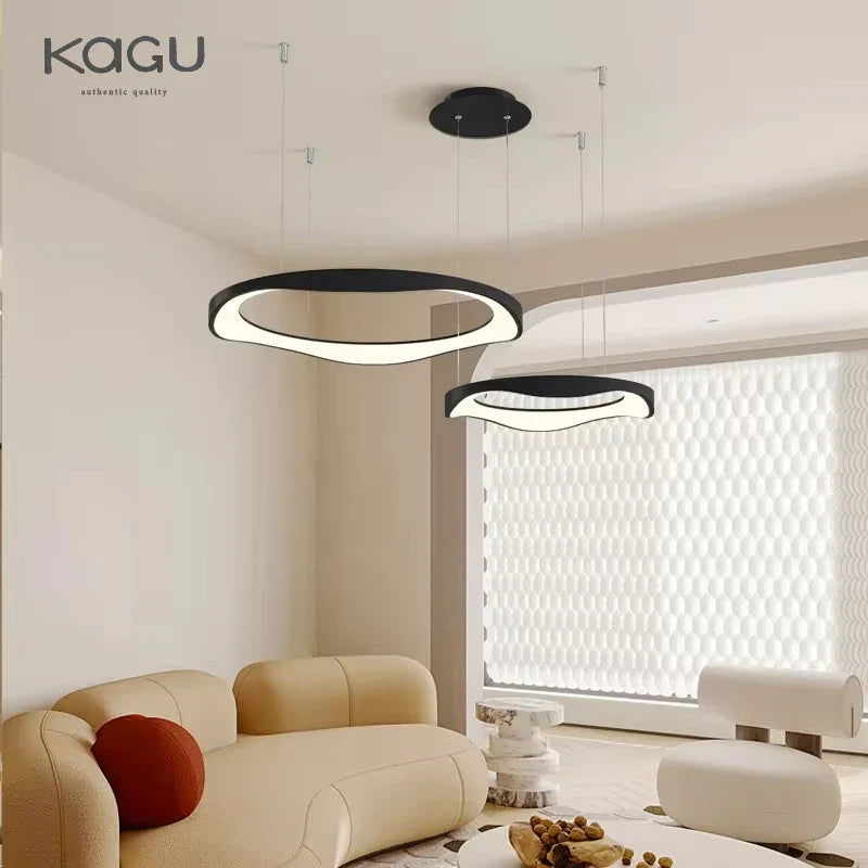 Afralia™ Minimalist LED Pendant Lamp for Living Room, Bedroom, and Restaurant